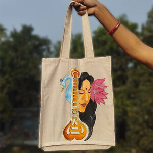 this tote bag you can use in school and collage