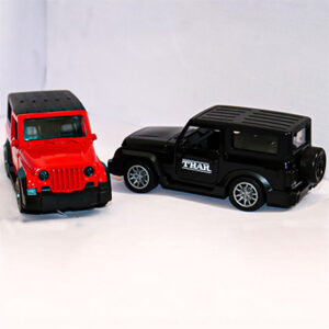 Thar Metal Pull-Back Toy Car red and black